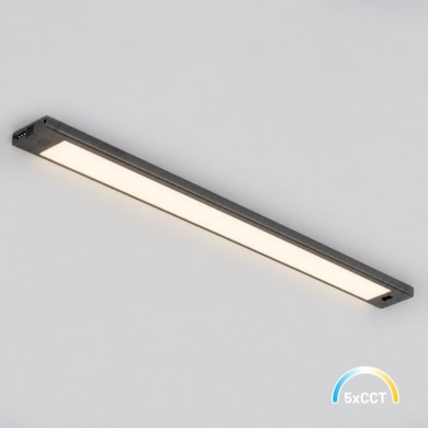 Lampka Podszafkowa 18W 1100lm 5CCT 60cm Czarny