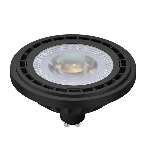 ŻARÓWKA AR111 - 10W G53 4000K/ Szara