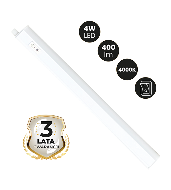 Listwa LED Vito T5 4W 4000K 30cm
