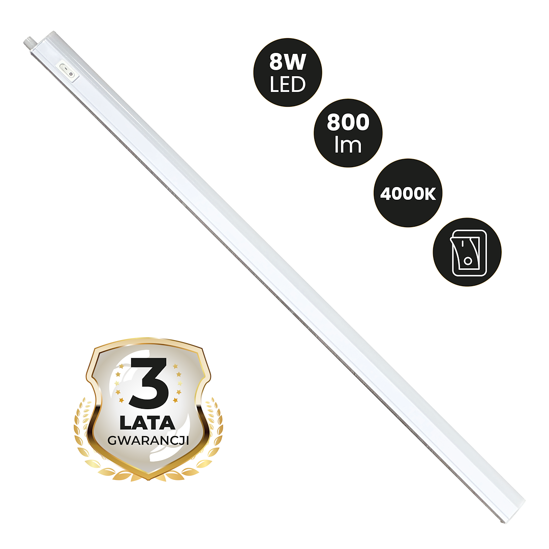 Listwa LED Vito T5 8W 4000K 60cm