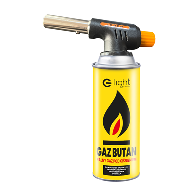 Zestaw Palnik Czarny + Kartusz Gazowy 230g