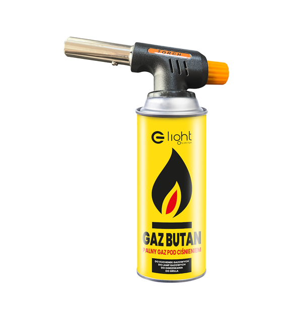 Zestaw Palnik Czarny + Kartusz Gazowy 230g