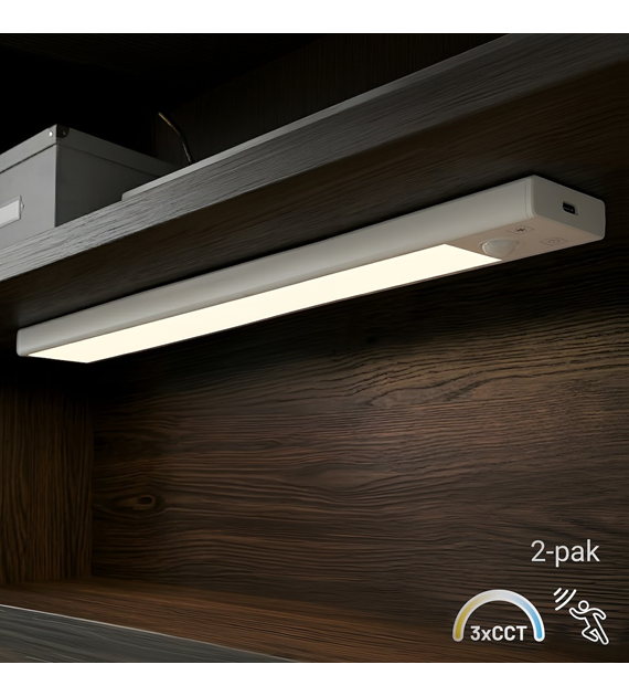 Lampka Podszafkowa Viro 3CCT 30cm Dwupak