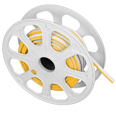 NEON EKO-FLEX Żółty 6/12 25m