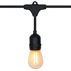 Girlanda zewnętrzna Summer Time 6,6m S14 Filament 2200K 36V 10xE27 IP44