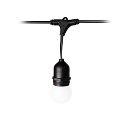 Girlanda zewnętrzna Summer Time G45 Mleczna biel 3000K 36V 10xE27 IP44