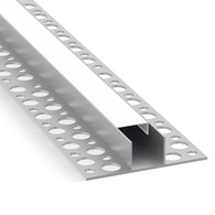 Profil LED wpuszczany GK2 zestaw z kloszem mlecznym 2m