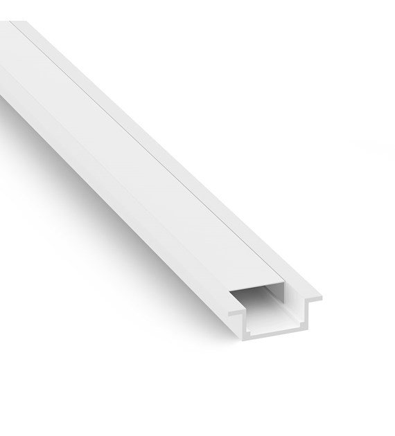 Profil LED wpuszczany MB zestaw z kloszem mlecznym Biały 2m