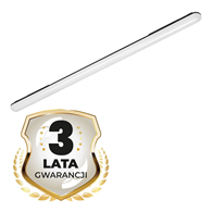 Oprawa Hermetyczna Led Gin 36W 120cm 3600lm 4000K IP65 Czarny