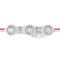 MODUŁ LED PRO3 Epistar Czerwony 1W 120S50