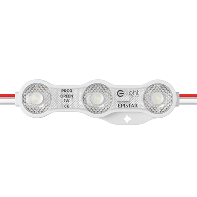 MODUŁ LED PRO3 Epistar Zielony 1W 120S50