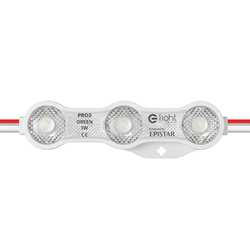 MODUŁ LED PRO3 Epistar Zielony 1W 120S50