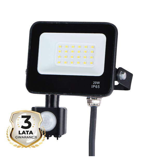 Naświetlacz LED 20W 4000K PIR