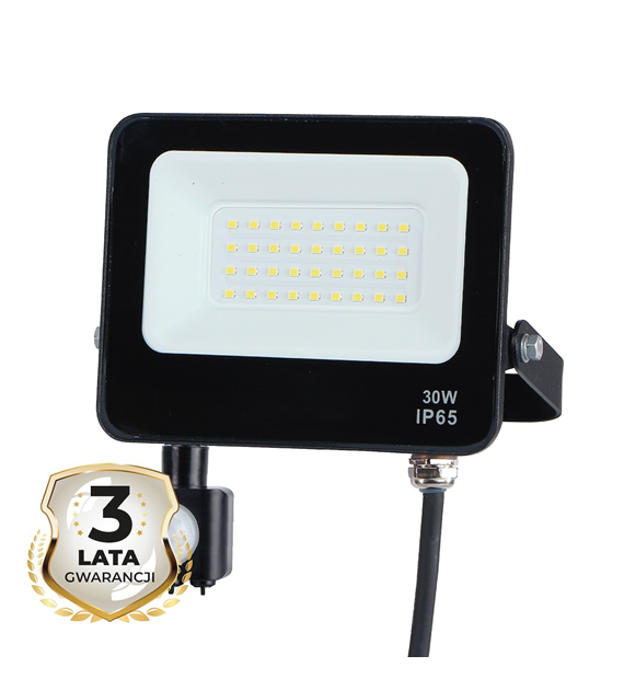 Naświetlacz LED 30W 4000K PIR