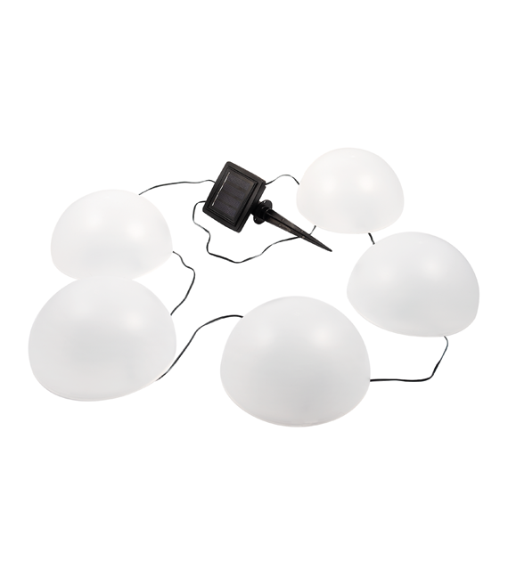 Lampa Solarna Hemi RGB IP44