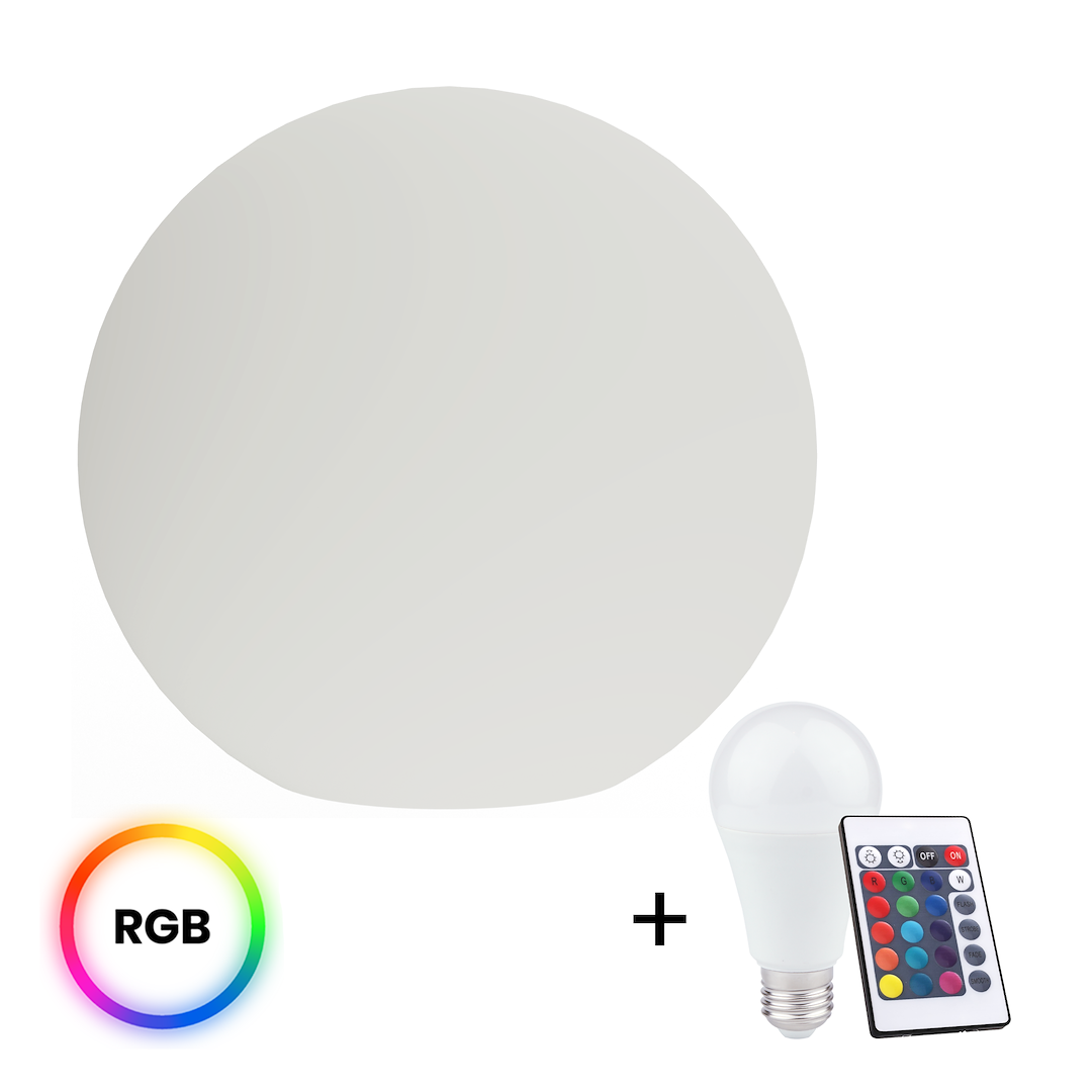 Kula Ogrodowa Globo Fi600 + Żarówka RGB A60 10W + Pilot Milagro