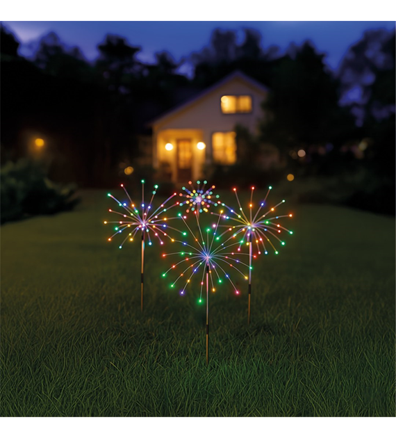 Lampka Solarna Dragon RGB IP44