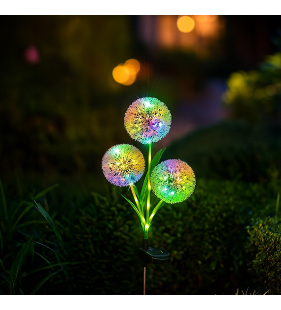 Lampka Solarna Garlic Color RGB IP44