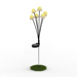 Lampka Solarna Mushrooms 3000K IP44