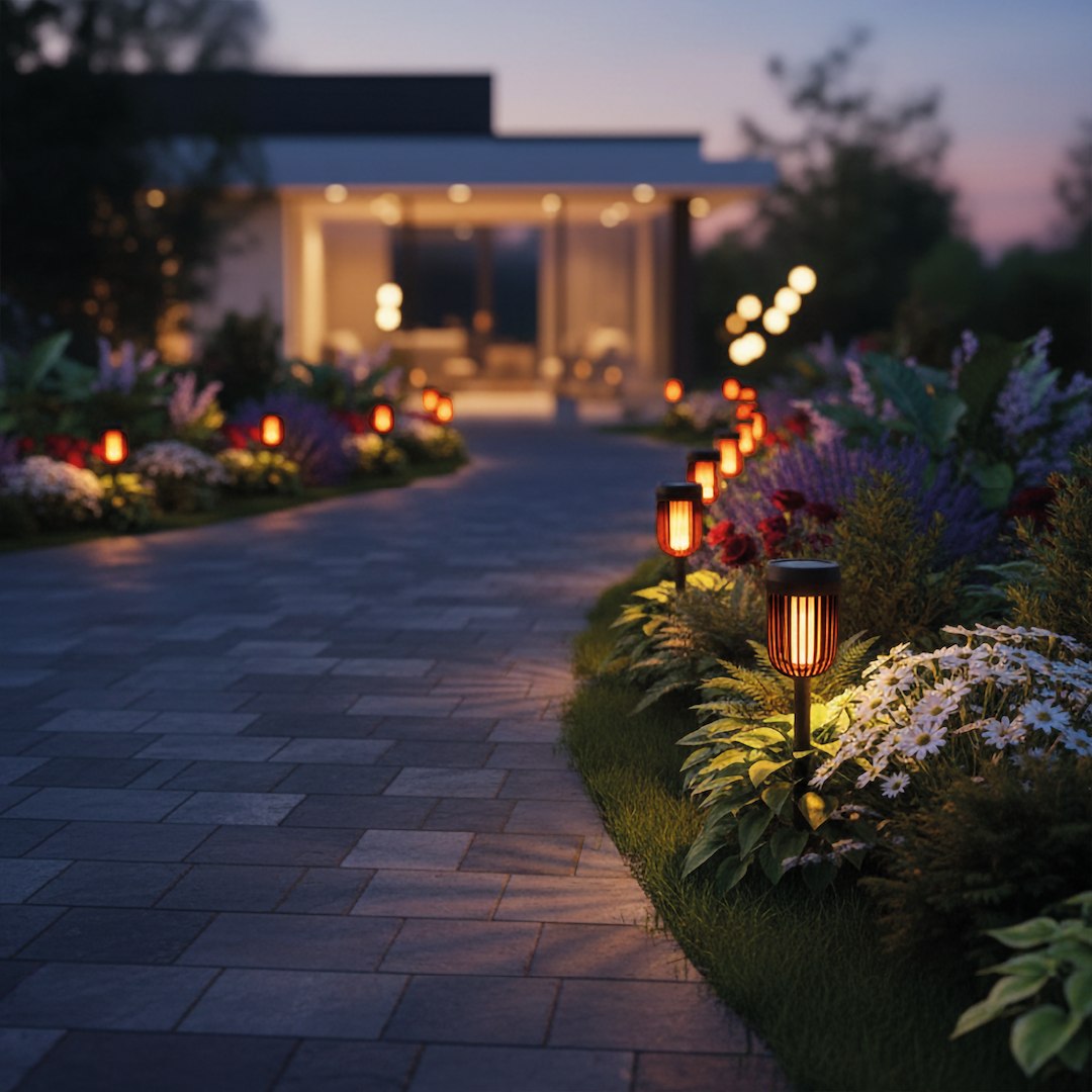 Lampka Solarna Flame 1800K IP44 Milagro — widok produktu