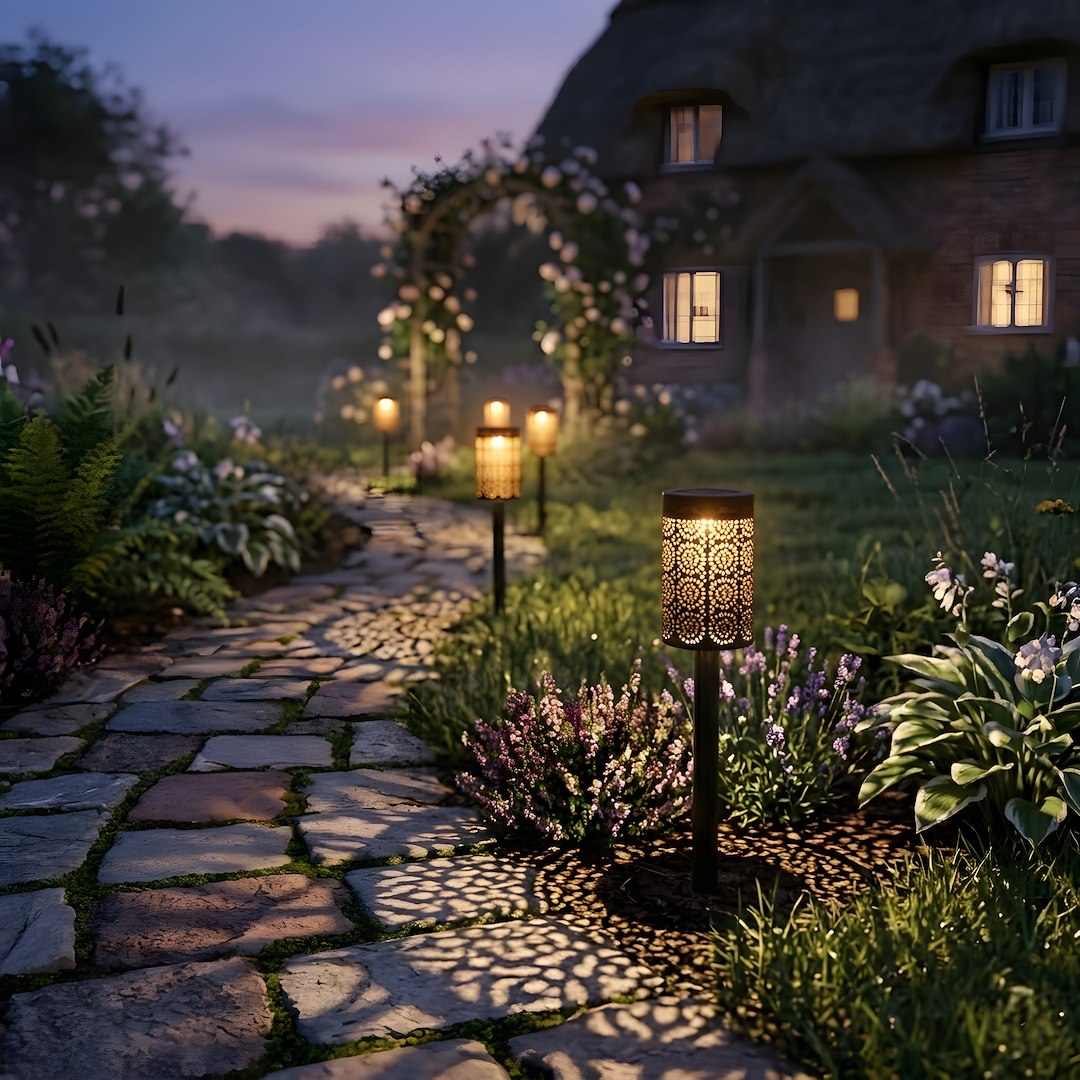 Lampka Solarna Decor 3000K IP44 4szt Milagro — widok produktu