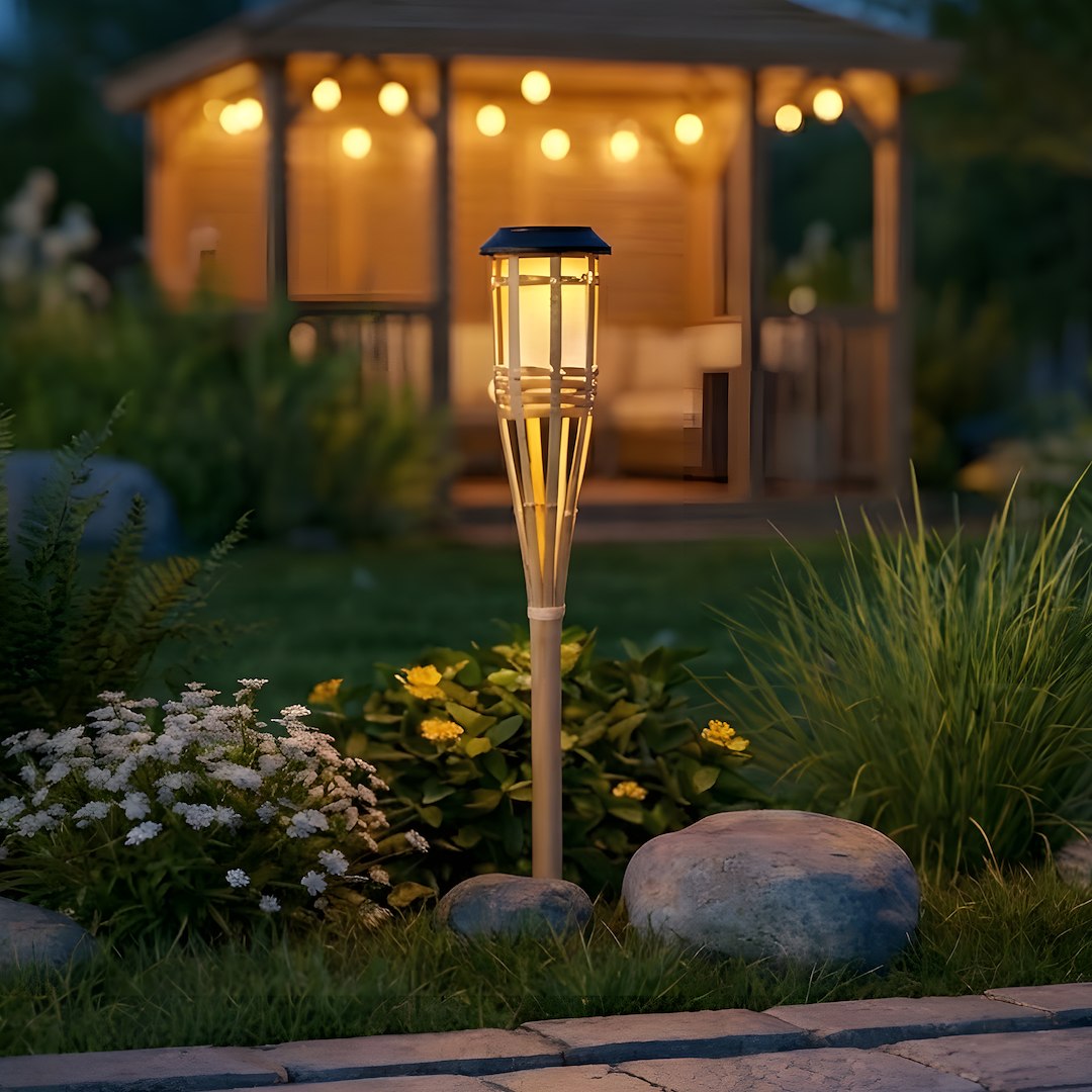 Lampka Solarna Bamboo 1800K IP44 Milagro