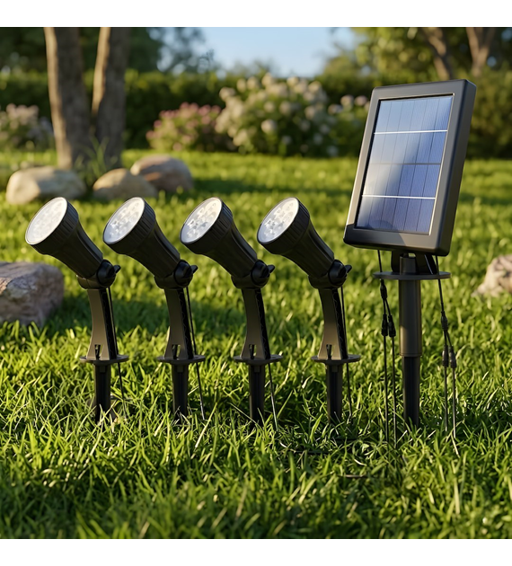 Lampka Solarna Bush 250lm 3000K IP44