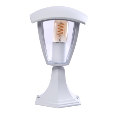 Lampa ogrodowa stojąca Fox 1xE27 Mała Biały