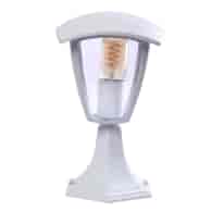 Lampa ogrodowa stojąca Fox 1xE27 Mała Biały