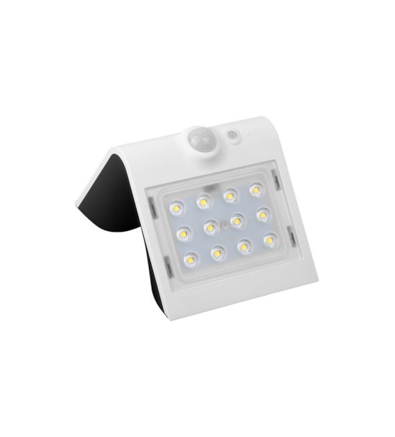 Kinkiet Solarny Butterfly 1,5W Biały