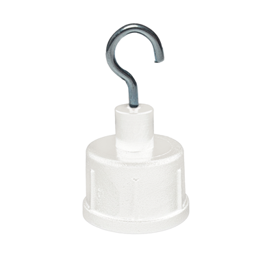 Metalowy Hak Do Girland - Biały