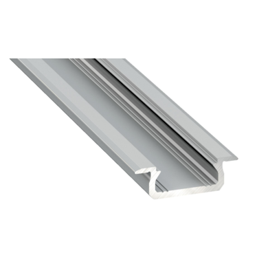 PROFIL ALUMINIOWY SREBRNY TYP Z 2m + KLOSZ MLECZNY