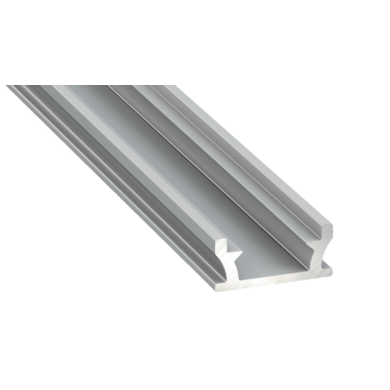 PROFIL ALUMINIOWY SREBRNY TYP T 2m + KLOSZ MLECZNY
