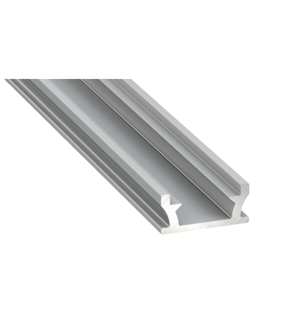 PROFIL ALUMINIOWY SREBRNY TYP T 2m + KLOSZ MLECZNY