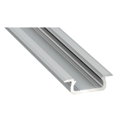 PROFIL ALUMINIOWY SREBRNY TYP Z 1m + KLOSZ MLECZNY