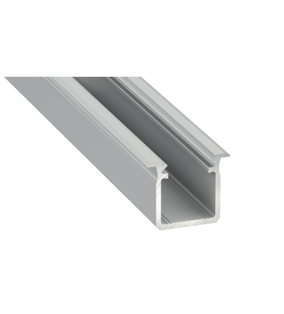 PROFIL ALUMINOWY SREBRNY TYP G 1m + KLOSZ MLECZNY