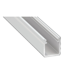 PROFIL ALUMINIOWY BIAŁY TYP Y 1m + KLOSZ MLECZNY