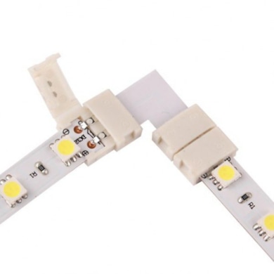 Złączka LED 10mm. Kształt: L
