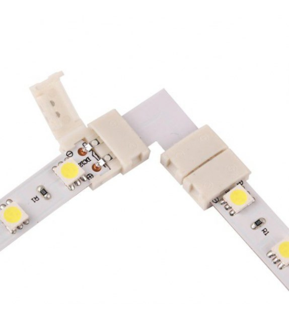 Złączka LED 10mm. Kształt: L