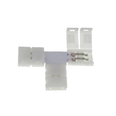 Złączka LED 10mm. Kształt: T