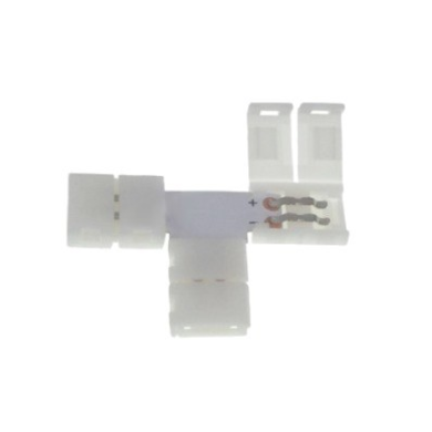 Złączka LED 10mm. Kształt: T