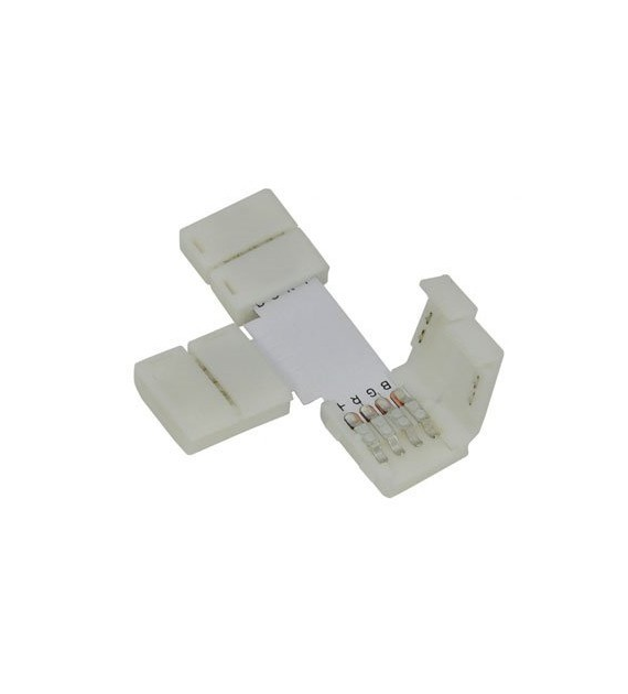 Złączka LED RGB 10mm. Kształt: T