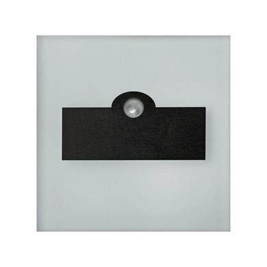 Oprawa schodowa LUMI BLACK Barwa Ciepła 3000K 12V z czujnikiem ruchu