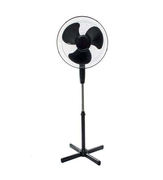 WENTYLATOR STOJĄCY EKO-LIGHT 16'' CZARNY