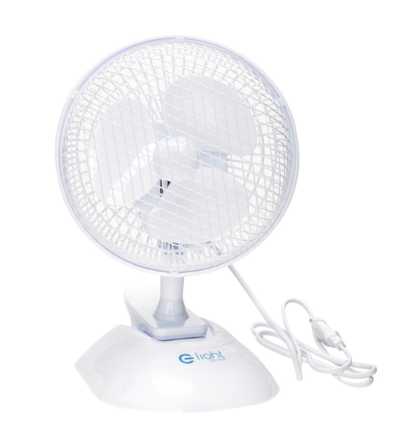 WENTYLATOR STOŁOWY EKO-LIGHT 6'' 2in1 BIAŁY