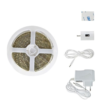 TAŚMA LED 3M CZUJ.BEZDOT+ZASIL.4000K