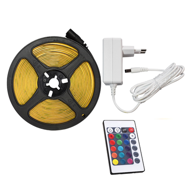 Zestaw Taśma COB 320/m RGB IP20 3m + Zasilacz