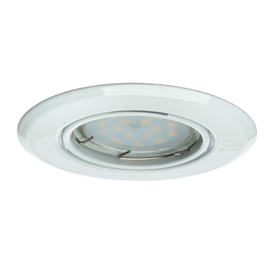 Oczko Okrągłe GU10 1X5W Led Biały