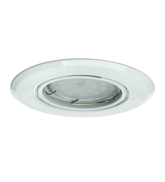 Oczko Okrągłe GU10 1X5W Led Biały