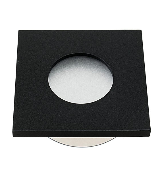 Oczko sufitowe kwadratowe IP44 Black